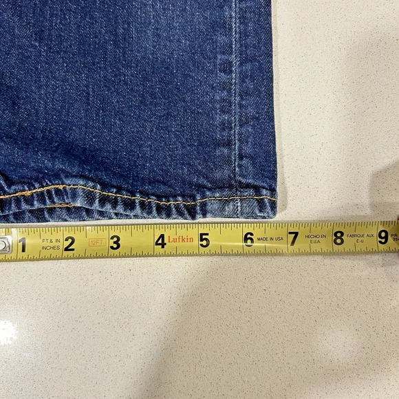 Men's Levi's 502 Taper Fit 34x34 Dark Wash - Stretch - Picture 14 of 14